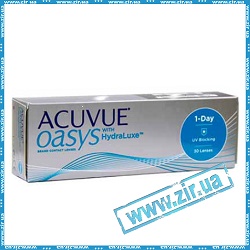 1-DAY ACUVUE OASYS with HydraLuxe